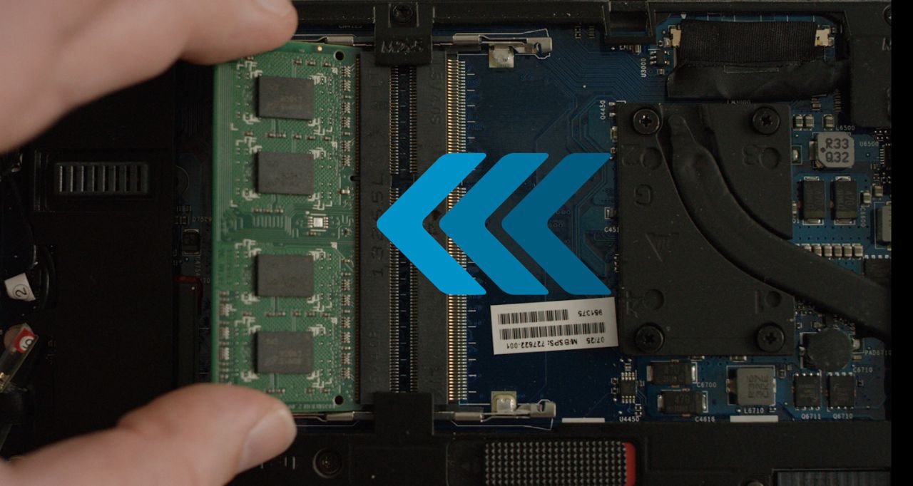 Einbauanleitungen für Speicher in einen Laptop