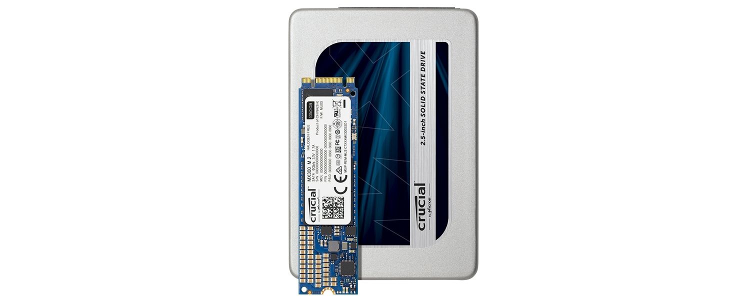 MX300 SSD-Produktfamilie von Crucial