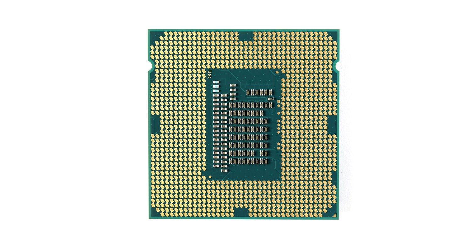Prozessor (CPU) eines Computers.
